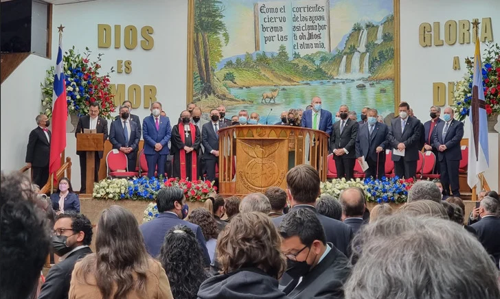 Nuestro obispo participó en el Servicio de Acción de Gracias Evangélico 2022