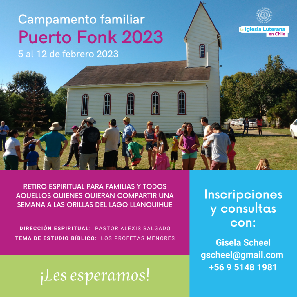 Campamento Familiar 2023 | Iglesia Luterana en Chile