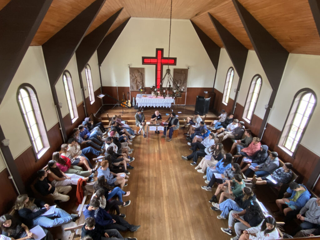 Campamento de jóvenes de la Iglesia Luterana en Chile